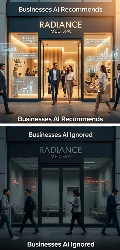 Two types of businesses: those AI recommends vs those AI ignores